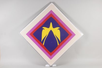 Jack Youngerman Abstract Limited Edition Serigraph, 1974