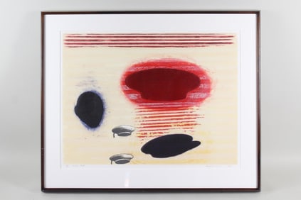 Christopher Brown Woodcut & Etching "Hatsell's Blatt" 1987