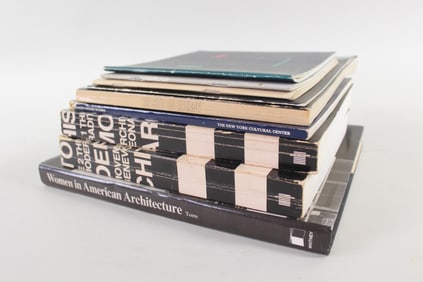 Lot of 9 Art & Design Books, Catalogues, Architecture, Women, OMA
