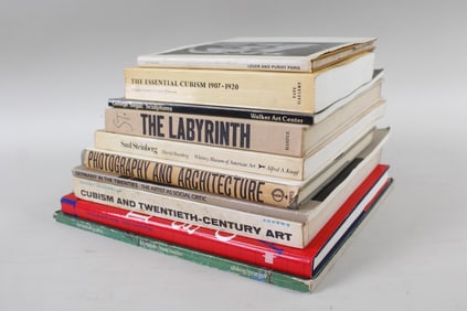 Lot of 11 Art Books, Cubism, Leger, Segal, Steinberg, Graphic Design, Germany, Graffiti
