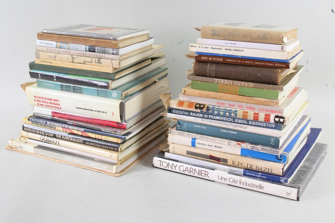 Lot of 38 Architecture Books, International, Dutch, Design Art (1 of 14)