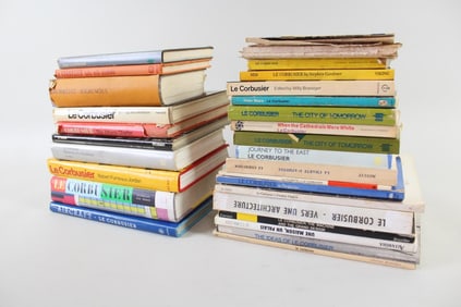 Lot of 31 Le Corbusier Books, Architecture Art Design