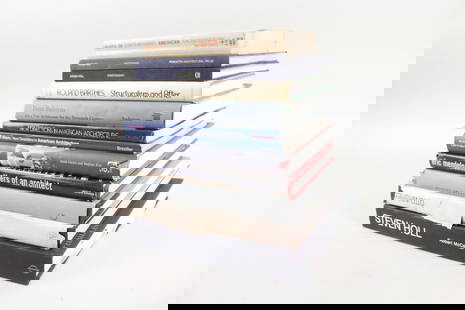 Lot of 12 Art Books, Architecture, Steven Holl, Eric Mendelsohn, Peter Behrens, Otto Wagner: Lot of 12 Art Books, Architecture, Steven Holl, Eric Mendelsohn, Peter Behrens, Otto Wagner. This lot of art books includes a range of decades covering various architects and design movements in urban