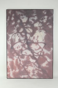 Large Mark Smith Textured Abstract Painting 1988 "Desertification"