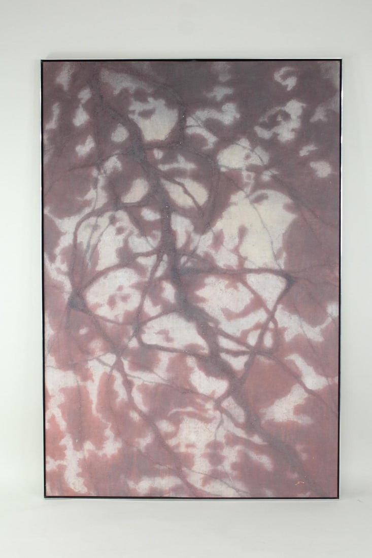 Large Mark Smith Textured Abstract Painting 1988 "Desertification" (1 of 16)