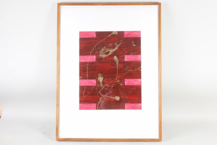 Gordon Hart Mixed Media Artwork "Dragon Series I" 1983