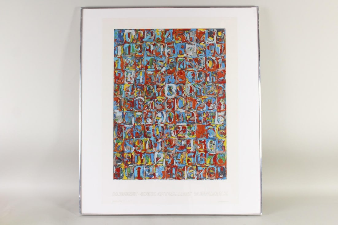 Jasper Johns Albright-Knox Art Gallery Museum Poster 1974 (1 of 11)