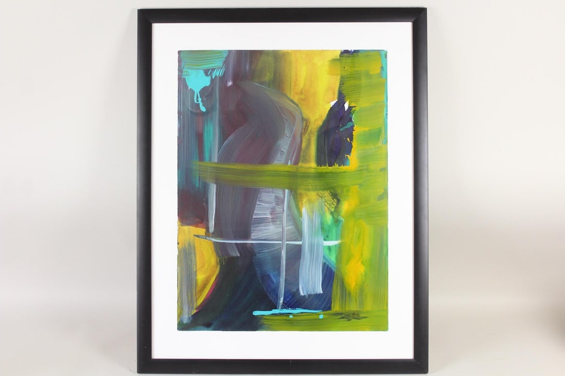 Abstract Painting "Summer's Heat" by Lynn Mills (1 of 11)