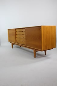 Danish Modern Wood Credenza, Henry Rosengren for Skovby Mobelfabrik