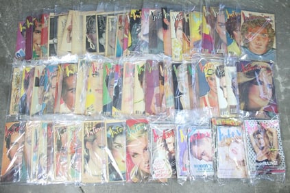 Large Collection of Assorted Interview Magazine Issues 1974-1996, Andy Warhol