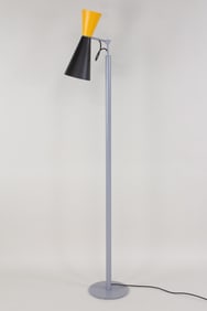 "Parliament" Floor Lamp Designed by Le Corbusier for Chandigarh, Nemo Cassina