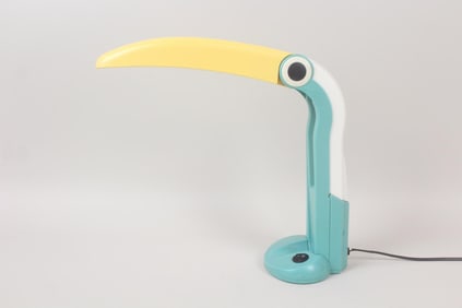 Postmodern Plastic Toucan Desk Lamp, H.T. Huang