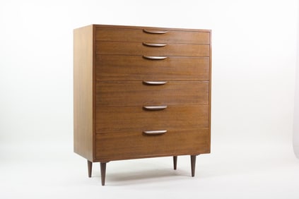 Mid-Century Modern Wooden Dresser, Harvey Probber