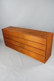 Mid-Century Danish Modern Teak Low Dresser, Arne Wahl Iversen for Vinde Mobelfabrik