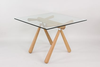 Enzo Mari "Giulie" Oak Dining Table for Hida Sangyo, Japan