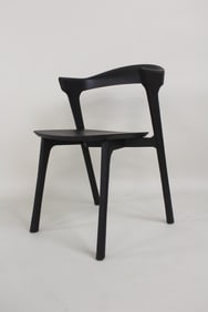 Black Ebonized Oak Wood 'Bok' Chair, Ethnicraft by Alain van Havre