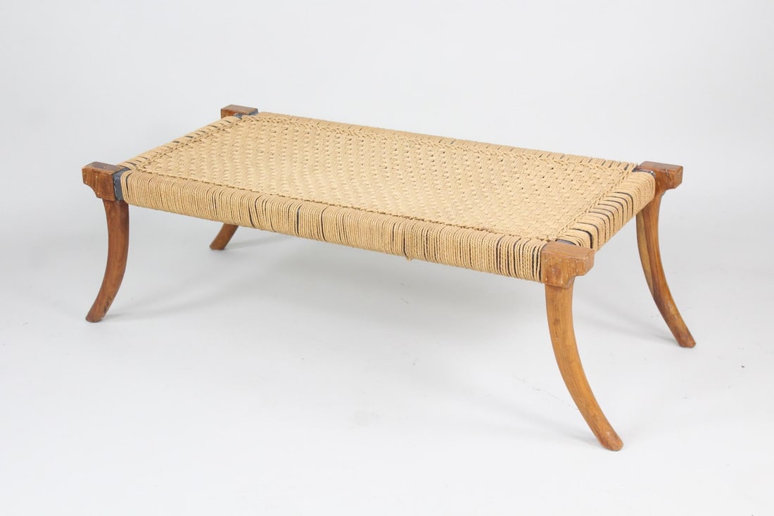 Robsjohn-Gibbings Style Klismos Bench (1 of 7)