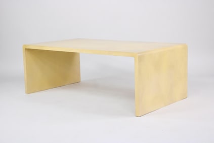 Jean Michel Frank Waterfall Parchment Coffee Table
