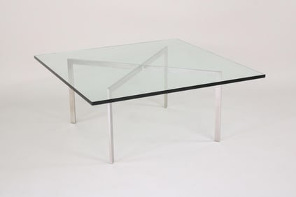 Mid-Century Modern Mies van der Rohe 'Barcelona' Coffee Table, Knoll