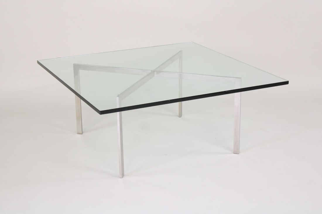 Mid-Century Modern Mies van der Rohe 'Barcelona' Coffee Table, Knoll (1 of 10)