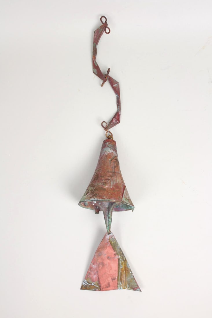 Mid-Century Modern Paolo Soleri Cosanti Bronze Bell (1 of 9)