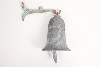 Mid-Century Modern Soleri Style Bronze Bell Chime