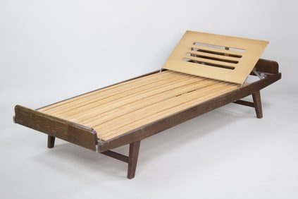 Mid-Century Modern Wooden Holma Switzerland Daybed