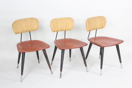 Set of 3 Mid-Century Modern Chairs, McCobb Style