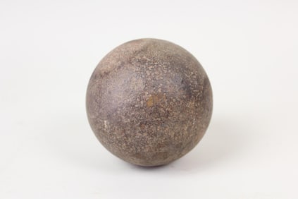 Antique Iron Cannonball