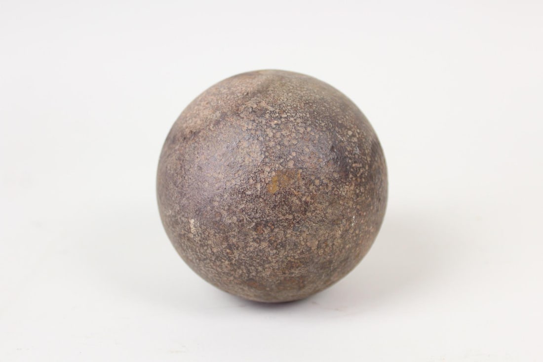 Antique Iron Cannonball (1 of 5)