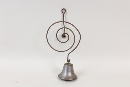 Spiral Metal Shopkeeper's Door Bell