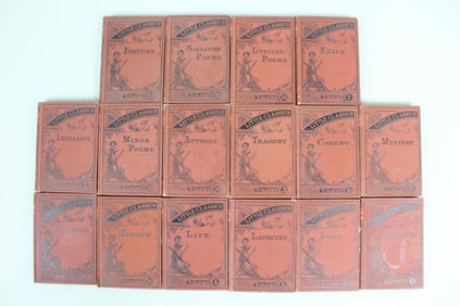 Set of 16 "Little Classics" Books, James Osgood 1870s