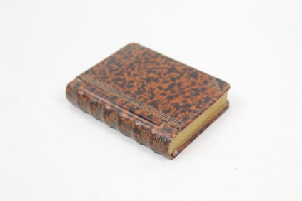 Late 19th C. Small Faux Book Box, Germany