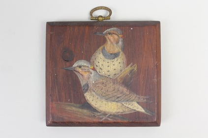Painting of Quail, Signed Welsh