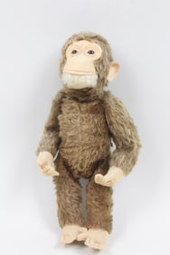 Schuco Mohair Tricky Monkey with Yes/No Mechanism