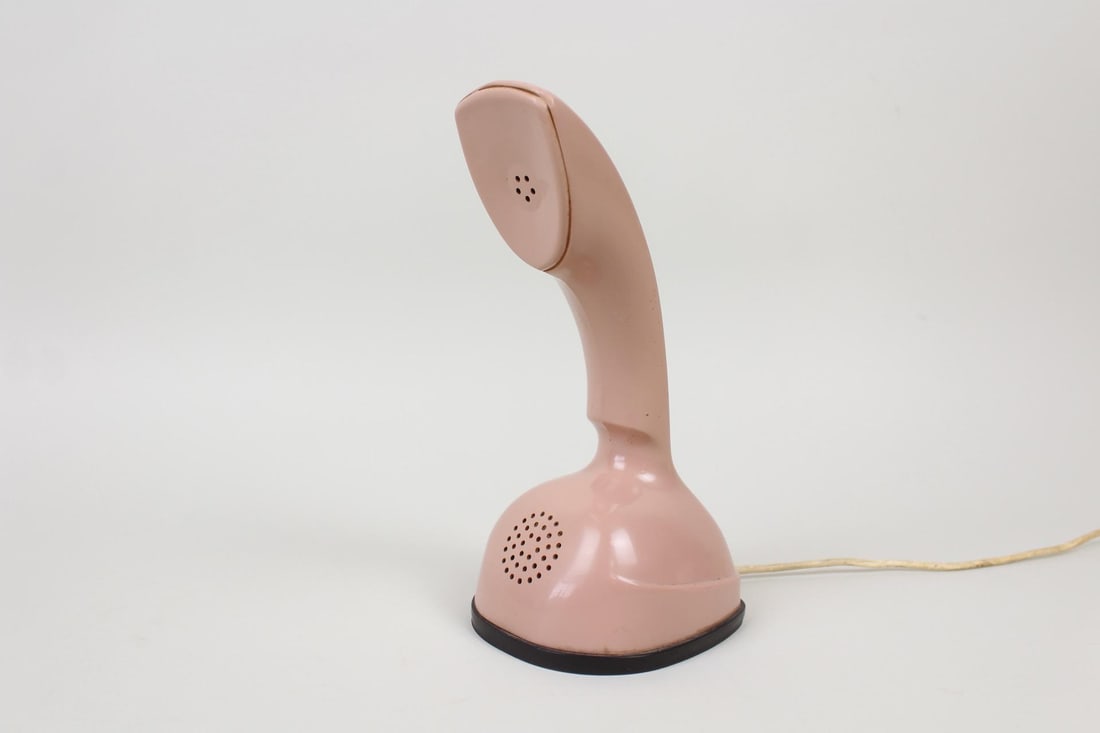 Space Age 'Cobra' Telephone in Mauve Plastic, Ericsson for Ericofon (1 of 9)