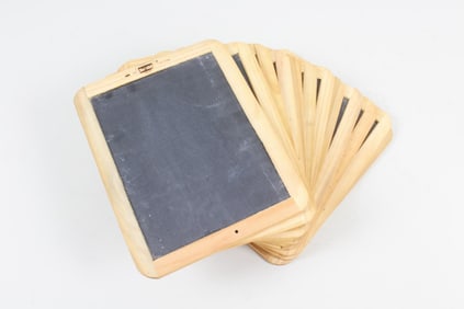12 Slate & Wood Chalkboards