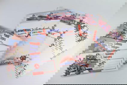 WWII Military Humorous Envelopes & Letterheads