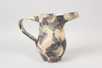 Postmodern Studio Pottery Pitcher