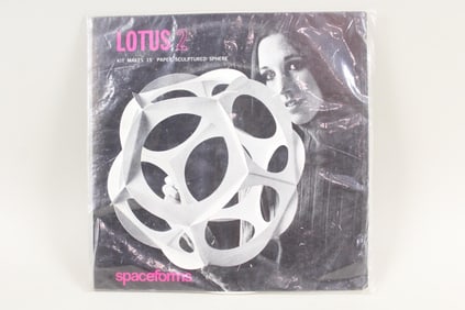 Deadstock Spaceforms Lotus 2 Paper Sculpture Kit, Jim Bottomley