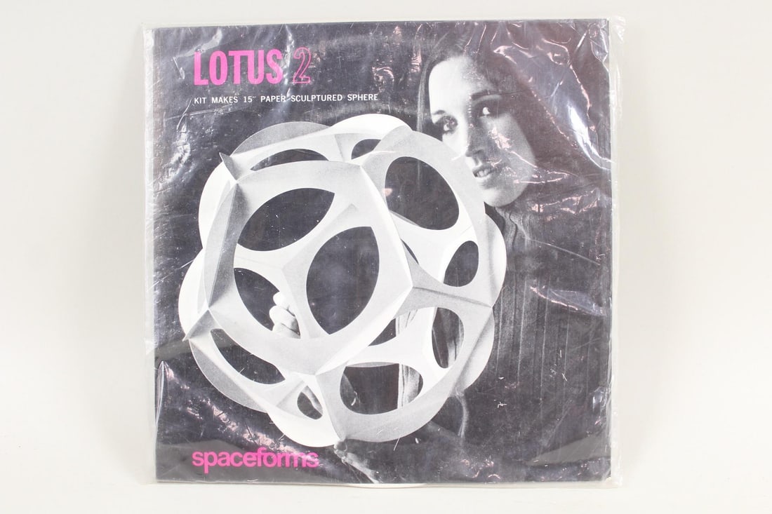 Deadstock Spaceforms Lotus 2 Paper Sculpture Kit, Jim Bottomley (1 of 7)
