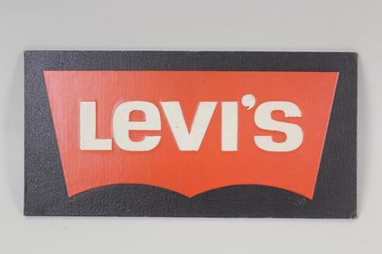 Levi's Jeans Retail Store Sign, Big E era