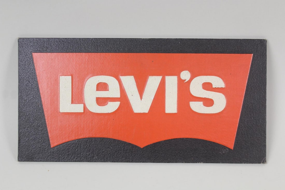 Levi's Jeans Retail Store Sign, Big E era (1 of 6)