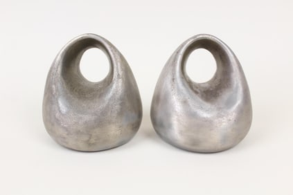 Pair of Ben Siebel Metal Bookends