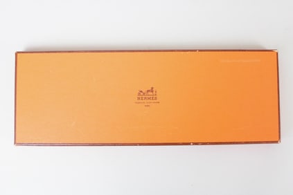 Hermes Blue 980 Equestrian Silk Scarf in Original Box