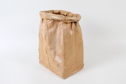 Papier Mache Paper Bag Sculpture