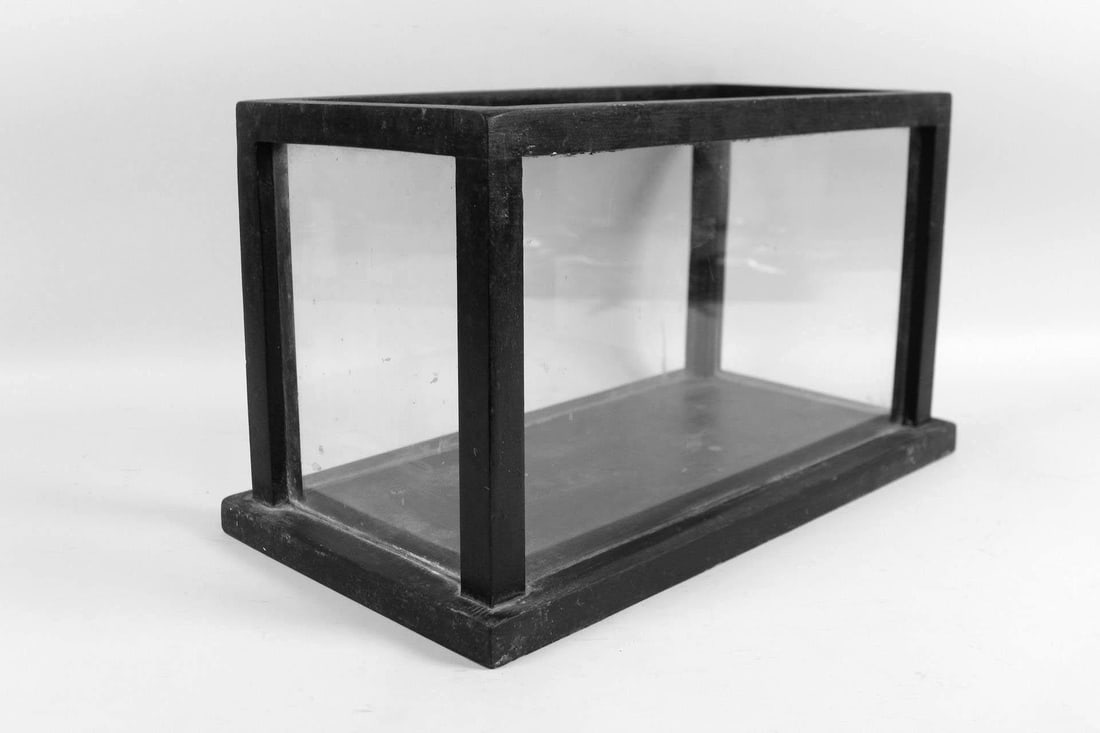 Minimalist Handmade Wood & Glass Display Case Terrarium (1 of 7)