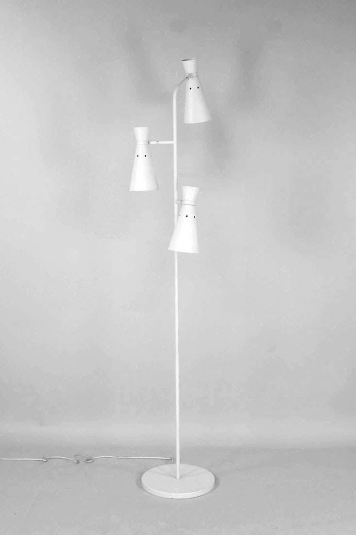 Adjustable French 3-Light Floor Lamp, Nouma (1 of 10)