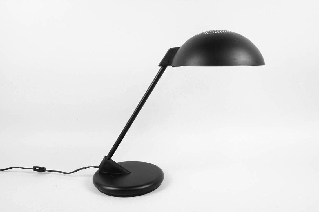 Black Plastic Desk Lamp (1 of 9)