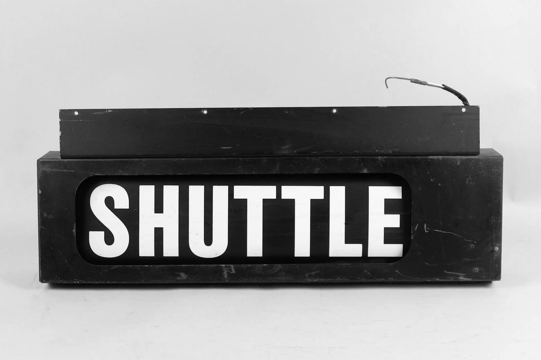 Subway or Bus "Destination" Sign (1 of 12)